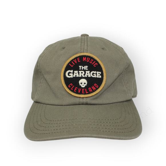 Live Music TheGarage Cleveland Rock&Roll Hall of Fame Dad Cap Canvas Patch - Picture 1 of 9